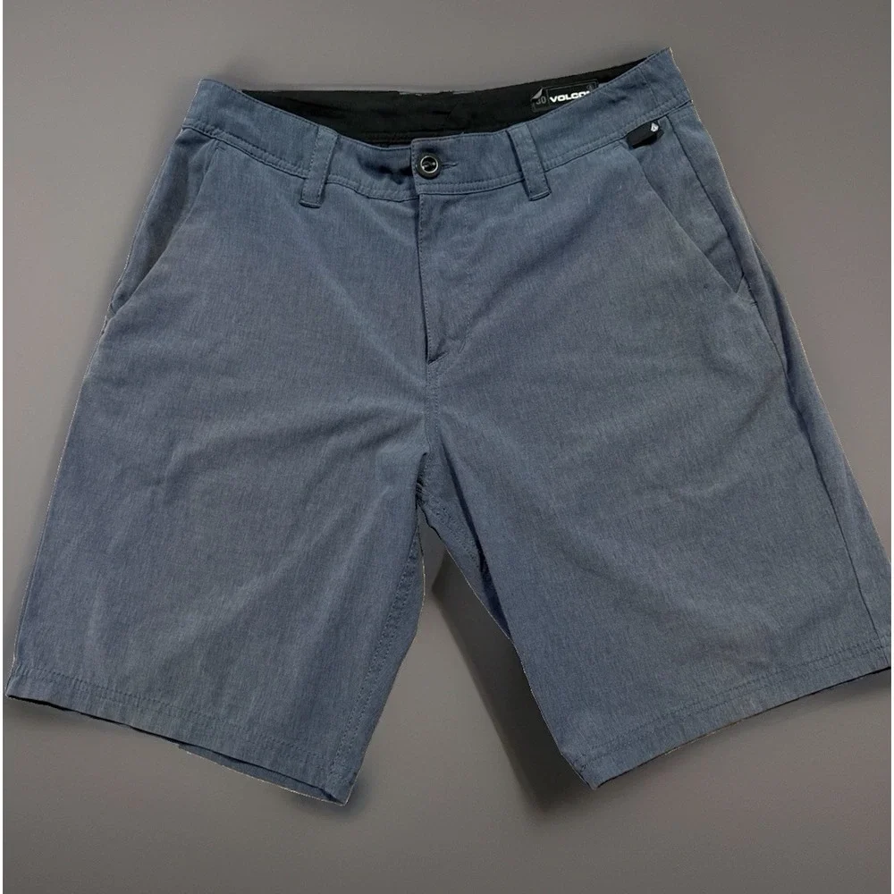 VOLCOM Dark Grey Hybrid SURF & TURF 4-WAY STRETCH 10.5
